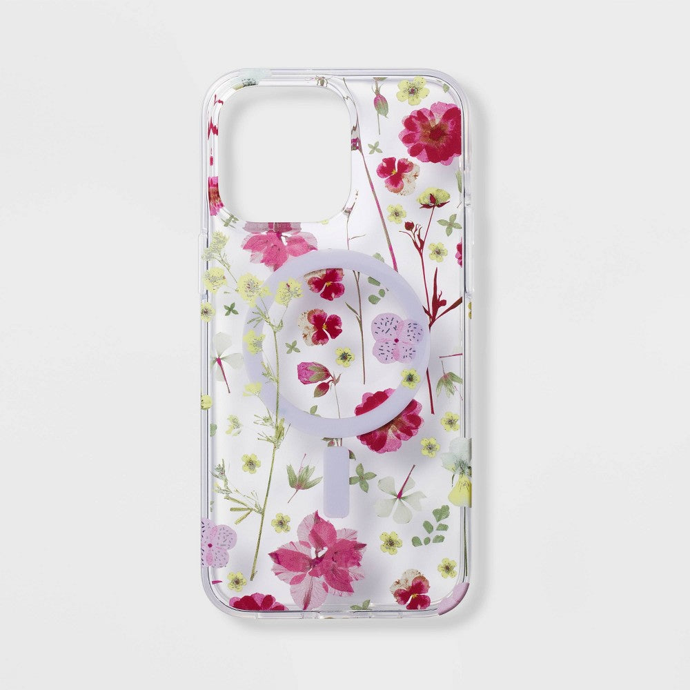 Apple iPhone 15 Pro Max Pro Case with MagSafe - Heyday Multicolor Floral - Bellso